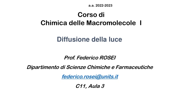a a 2022 2023 corso di