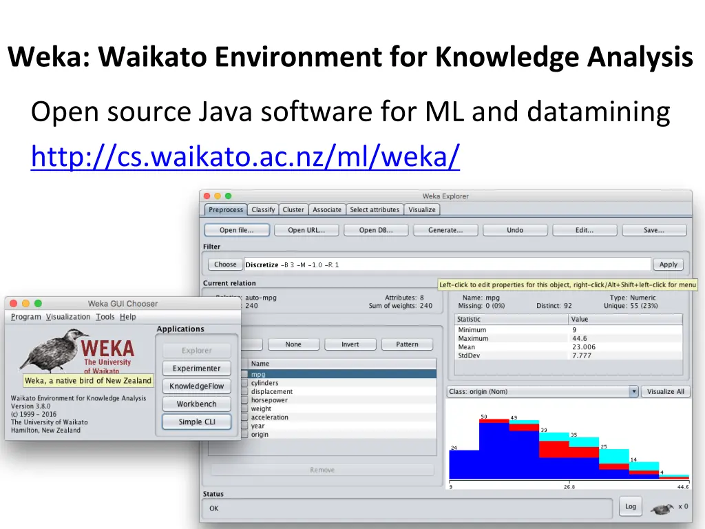 weka waikato environment for knowledge analysis
