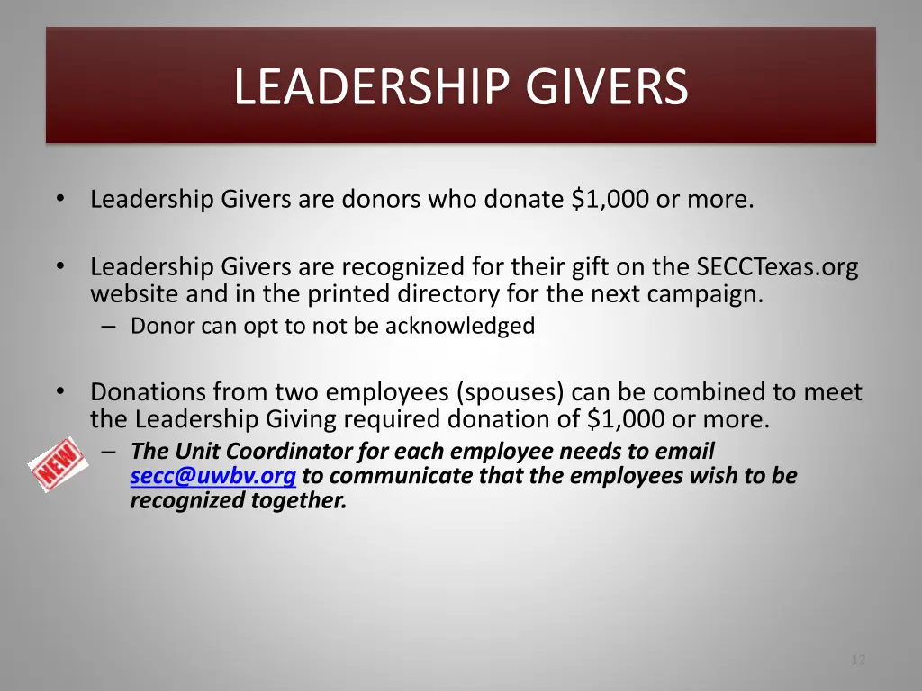 leadership givers