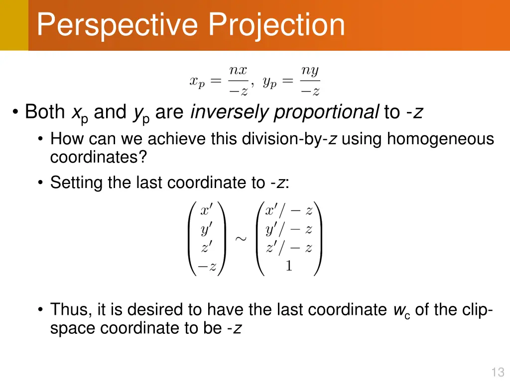 perspective projection 5