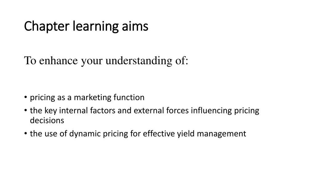 chapter learning aims chapter learning aims