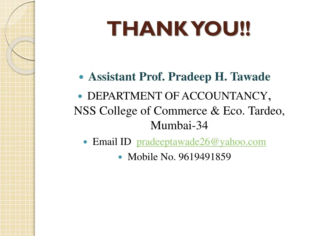 thank you