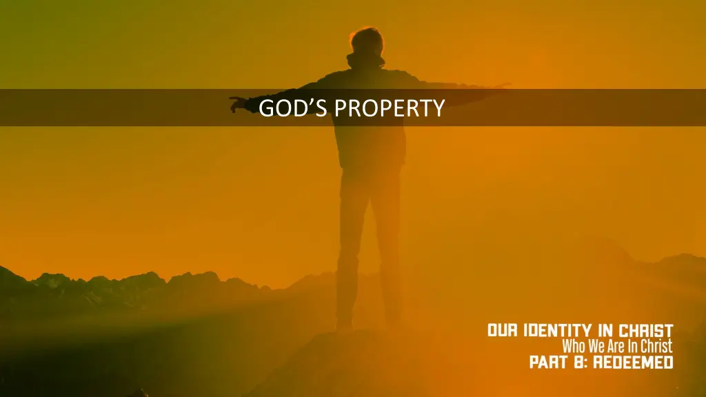 god s property