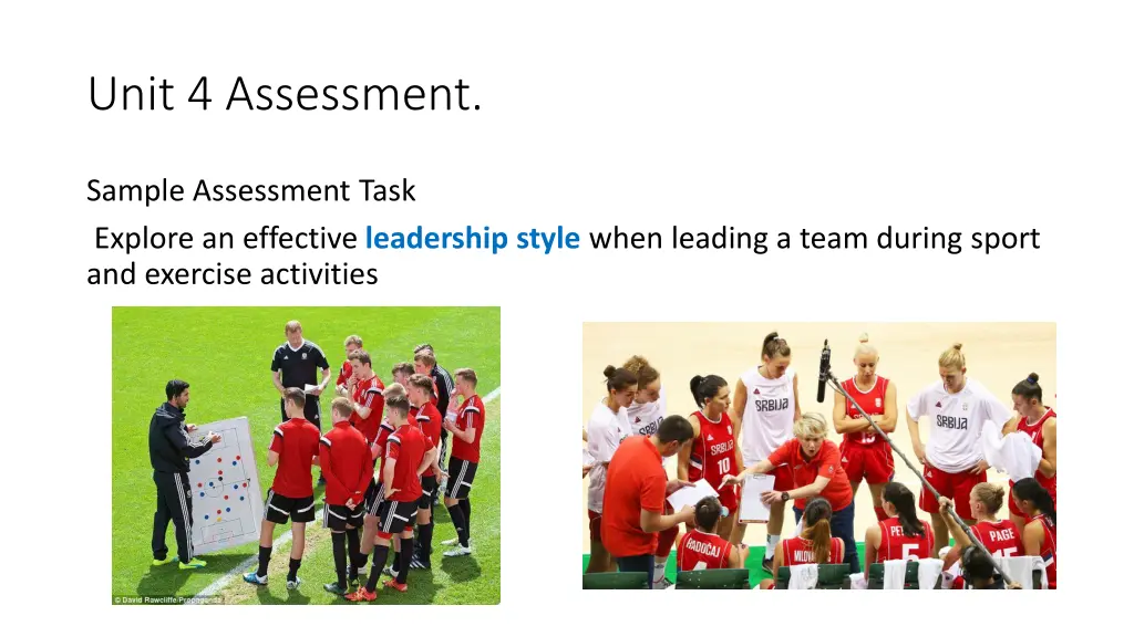 unit 4 assessment