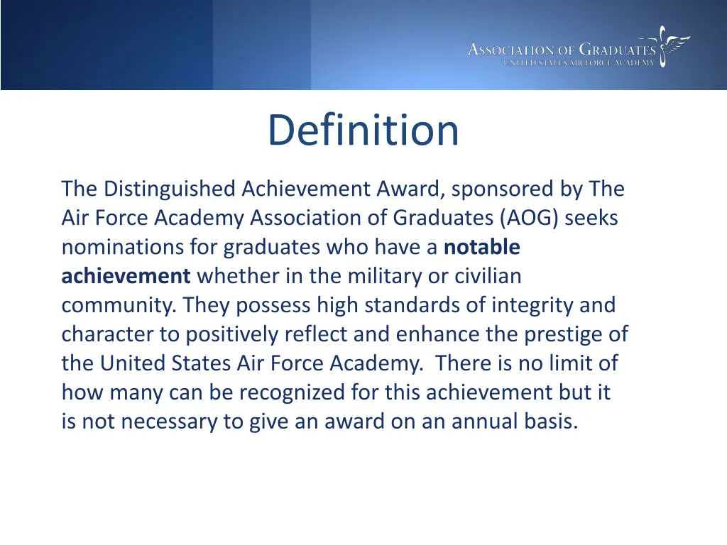 definition