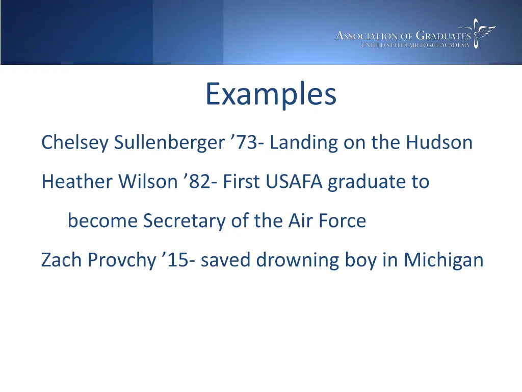 examples
