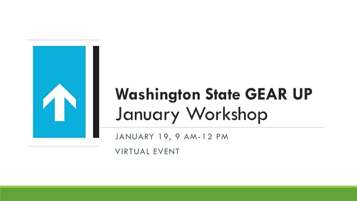 washington state gear up january workshop