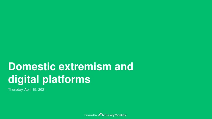 domestic extremism and digital platforms