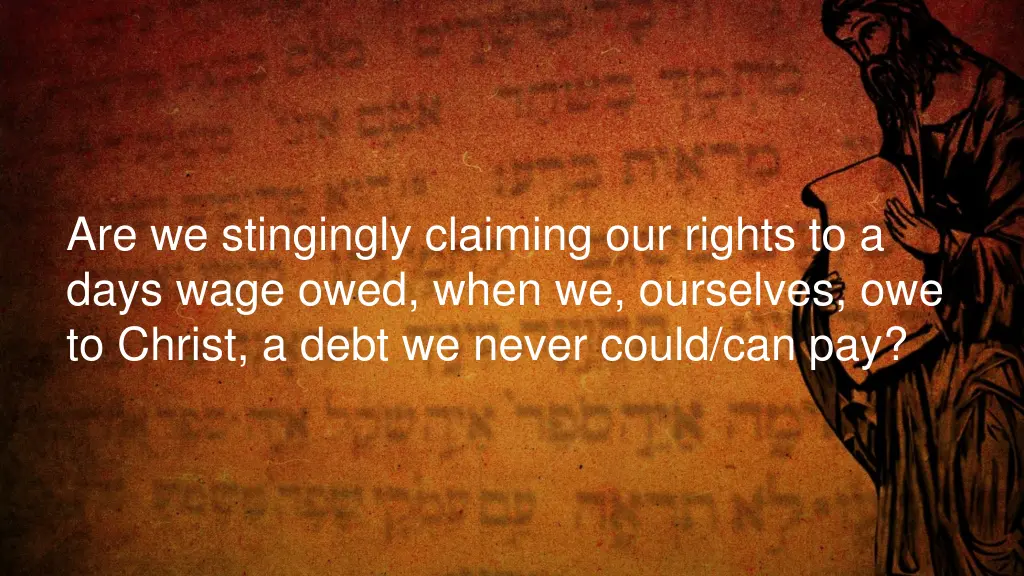 are we stingingly claiming our rights to a days