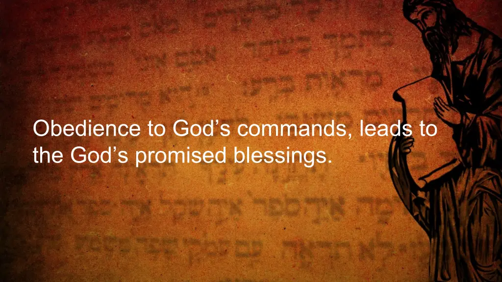 obedience to god s commands leads