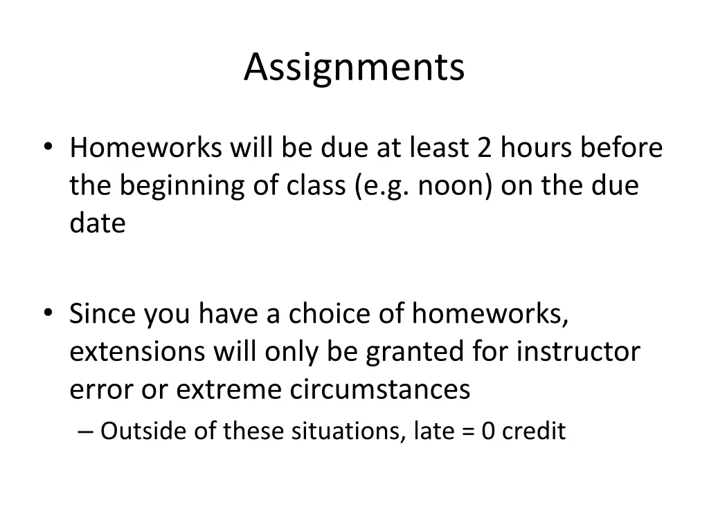 assignments 2
