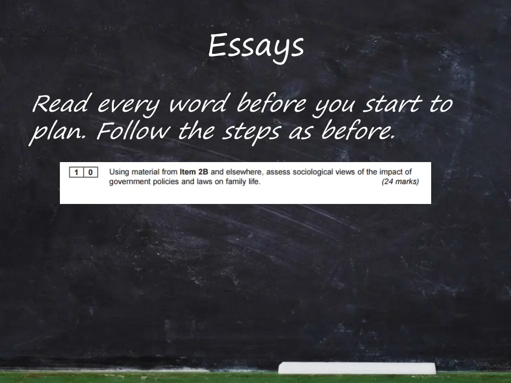 essays