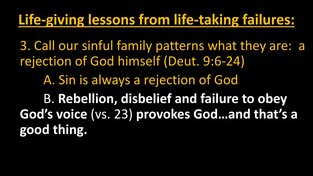 life giving lessons from life taking failures 10