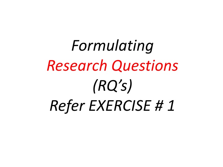 formulating research questions rq s refer