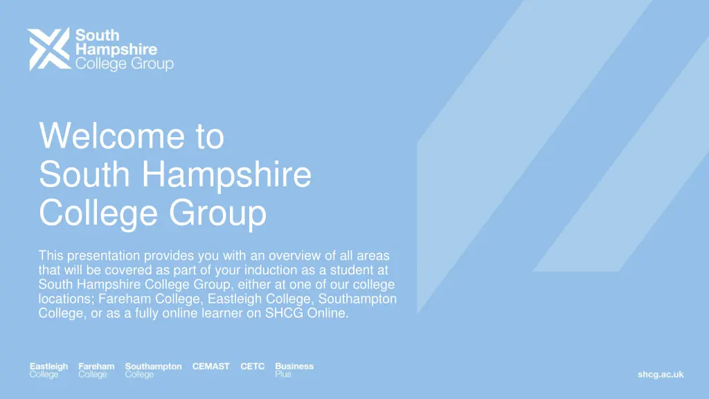 welcome to south hampshire college group