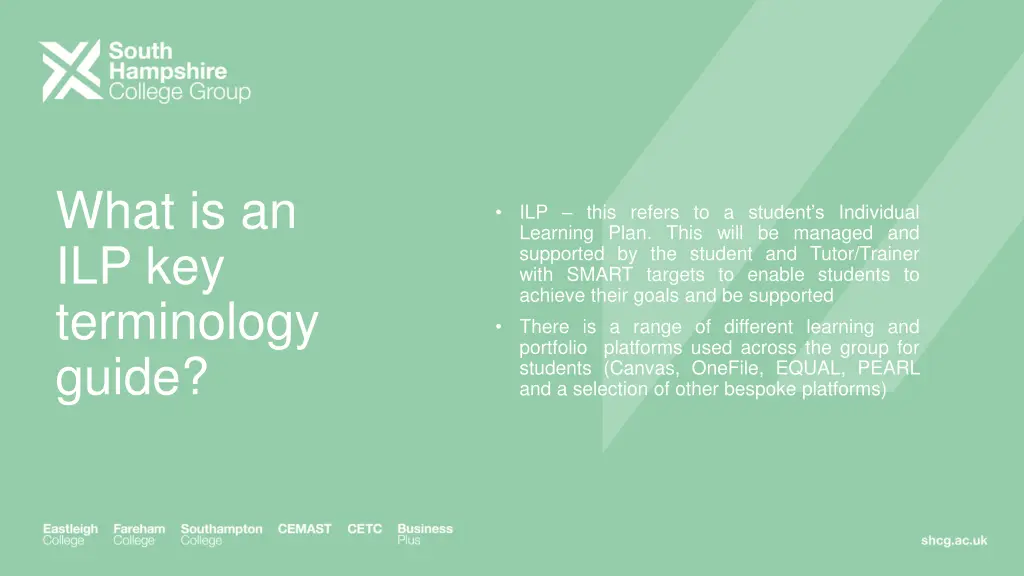 what is an ilp key terminology guide