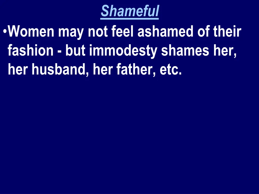 shameful 3