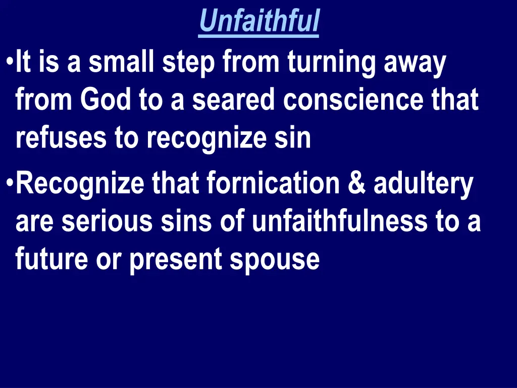 unfaithful 1