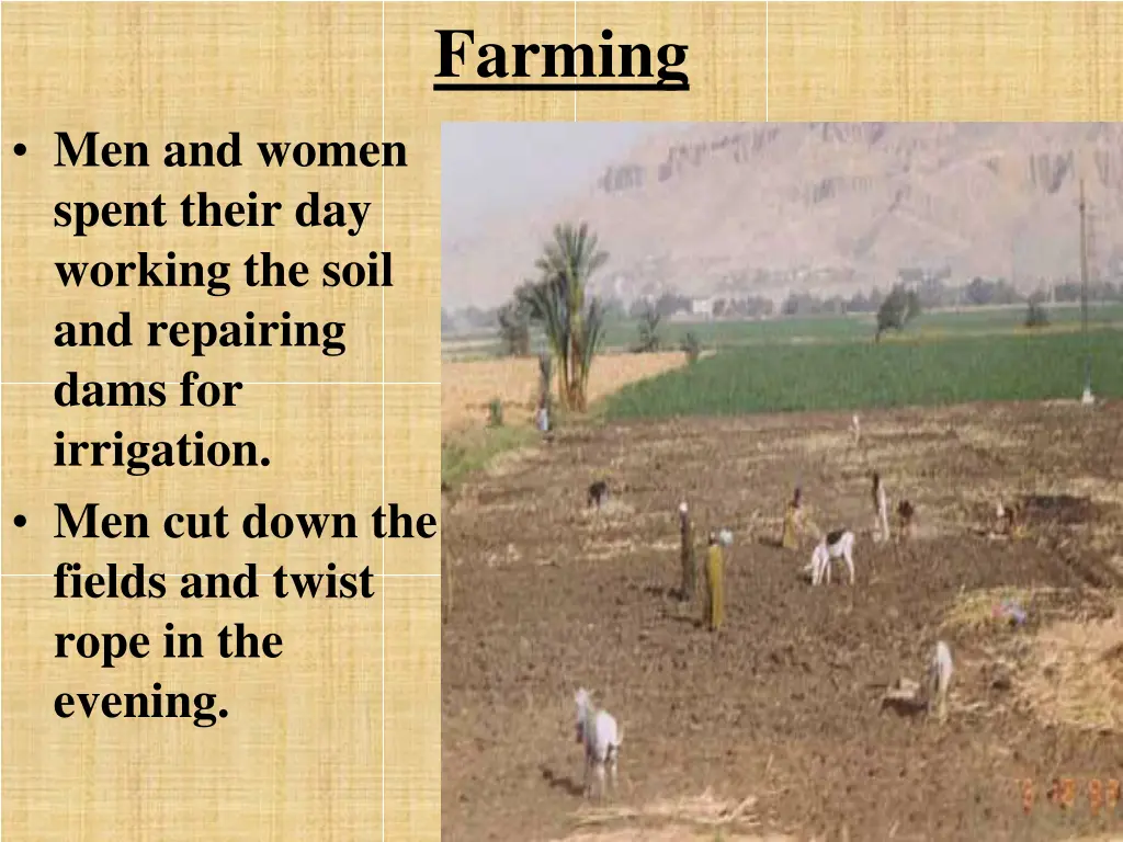 farming