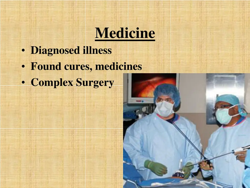 medicine