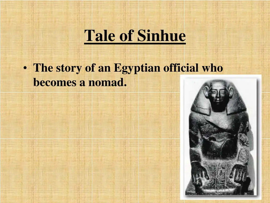 tale of sinhue