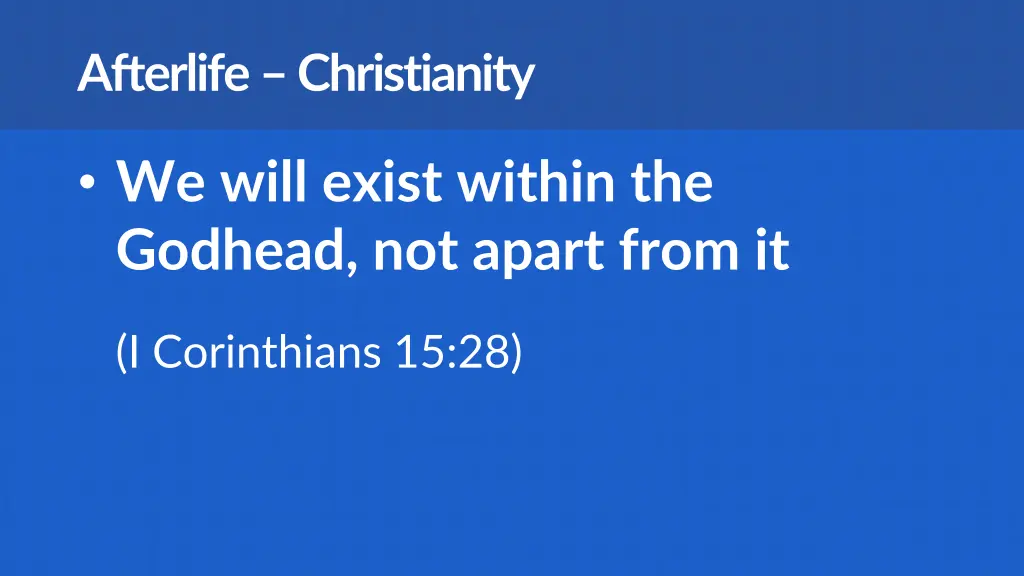 afterlife christianity 3