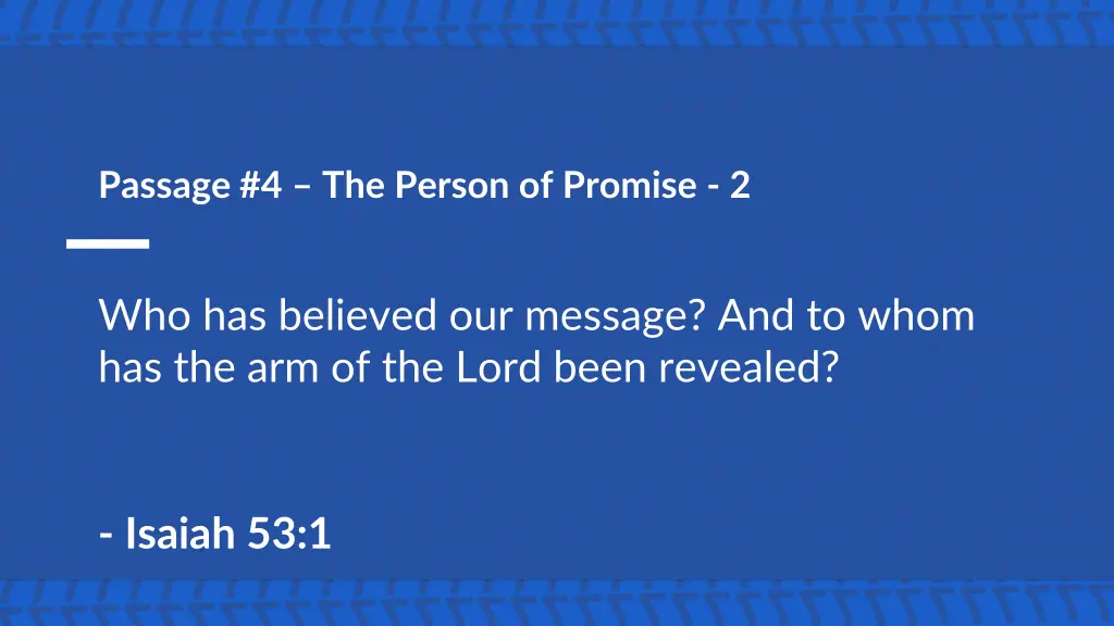 passage 4 the person of promise 2