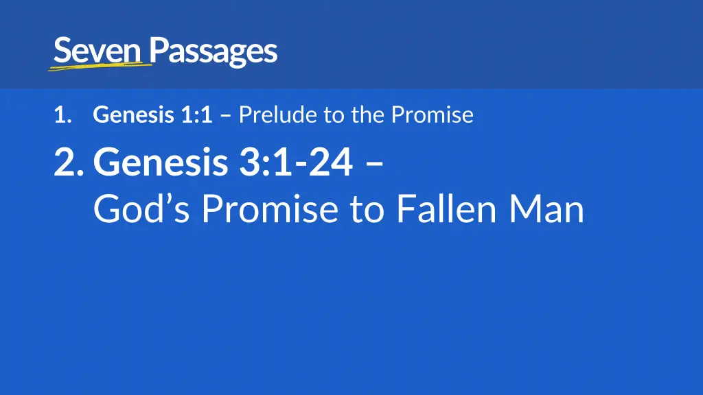 seven passages 1
