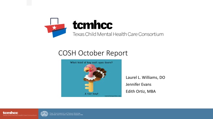 cosh october report