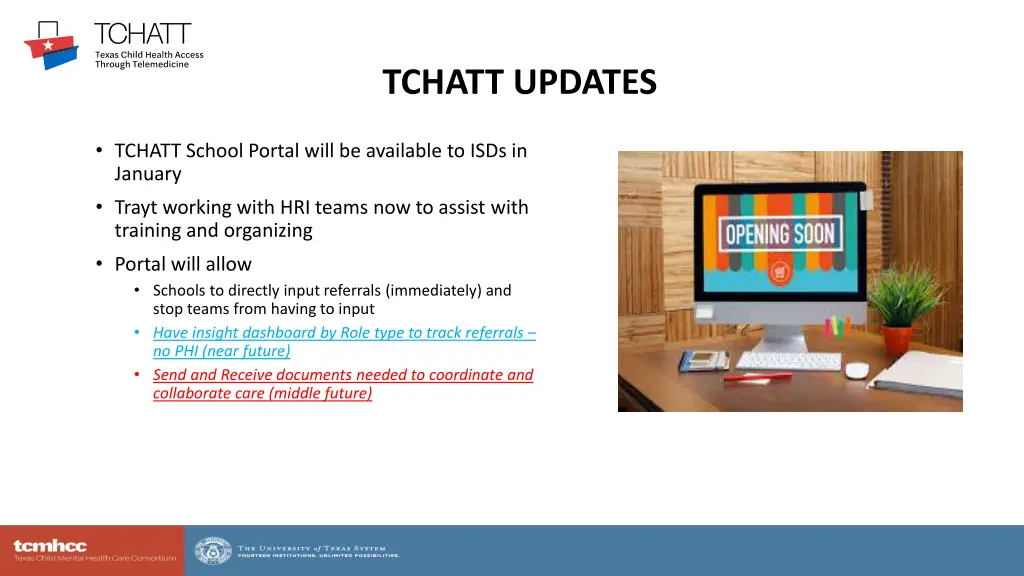 tchatt updates