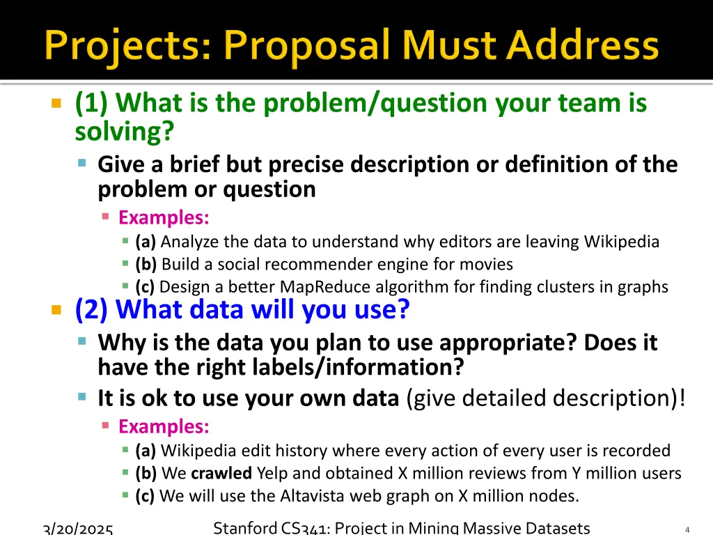 1 what is the problem question your team