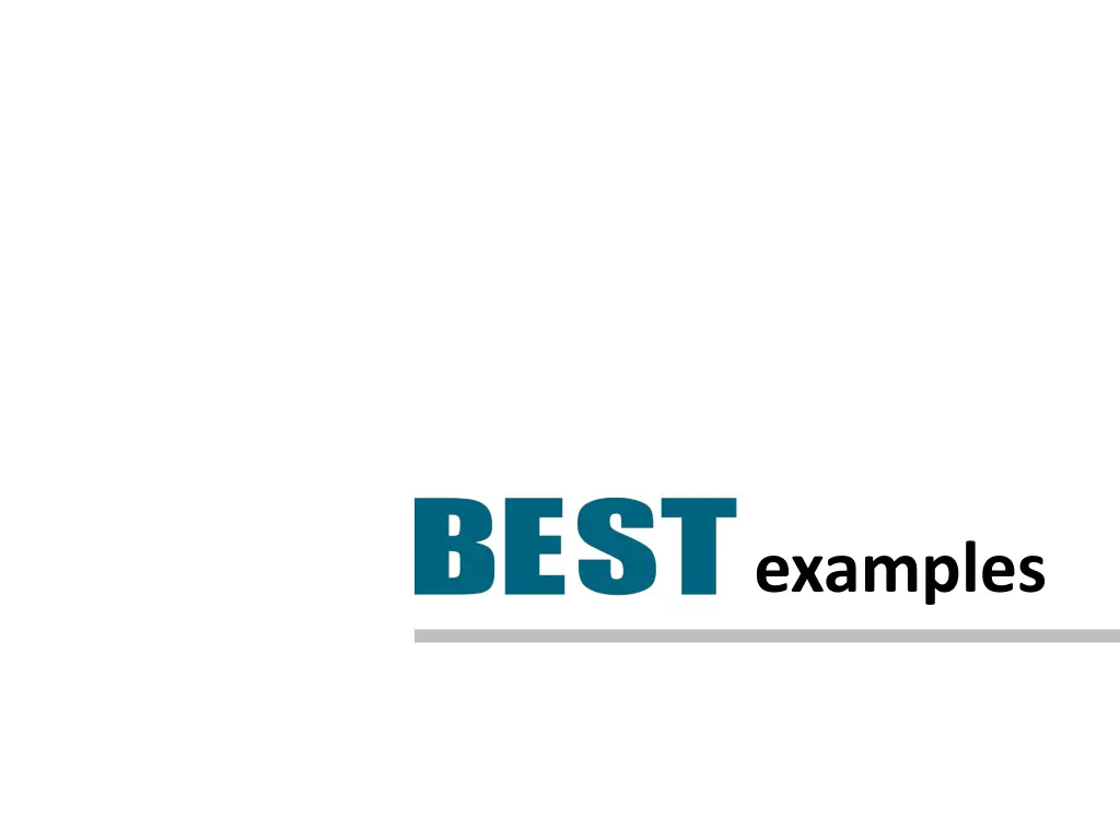 examples