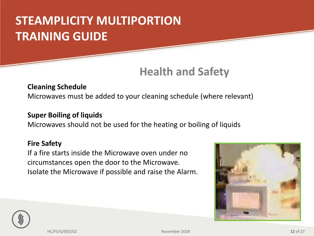 steamplicity multiportion training guide 10