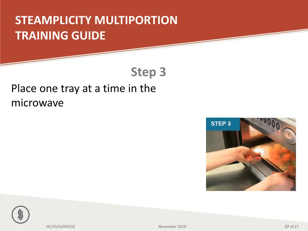 steamplicity multiportion training guide 14