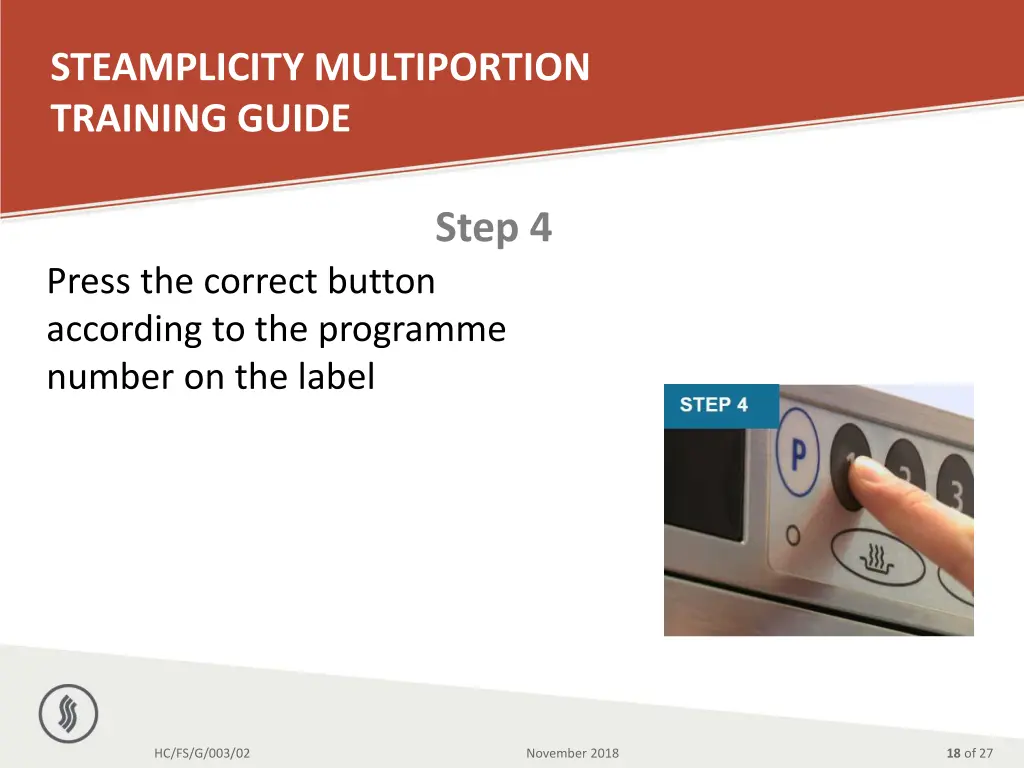 steamplicity multiportion training guide 15