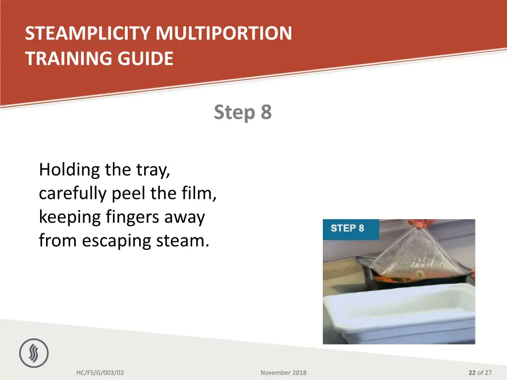 steamplicity multiportion training guide 19