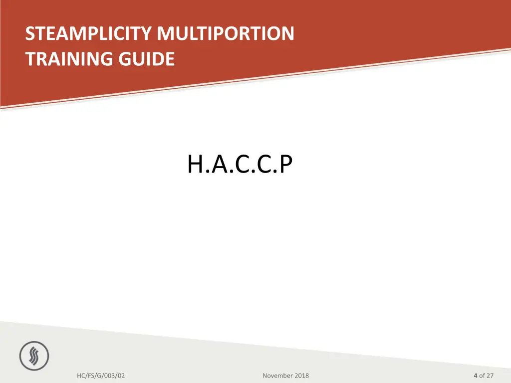 steamplicity multiportion training guide 3