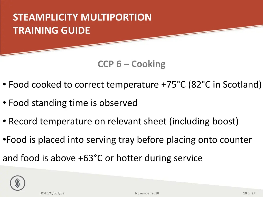 steamplicity multiportion training guide 8