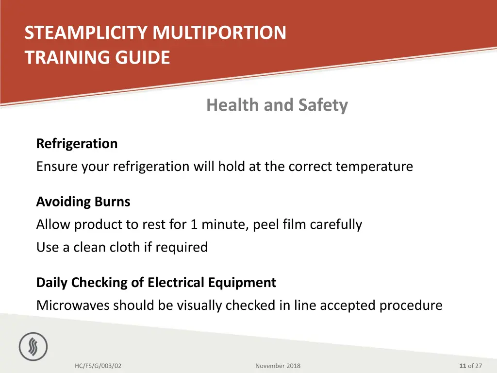 steamplicity multiportion training guide 9