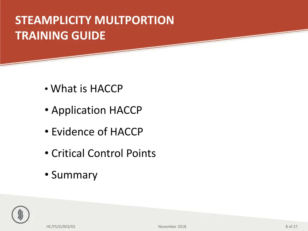 steamplicity multportion training guide