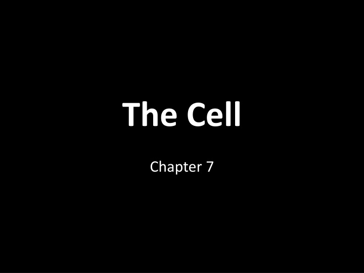 the cell