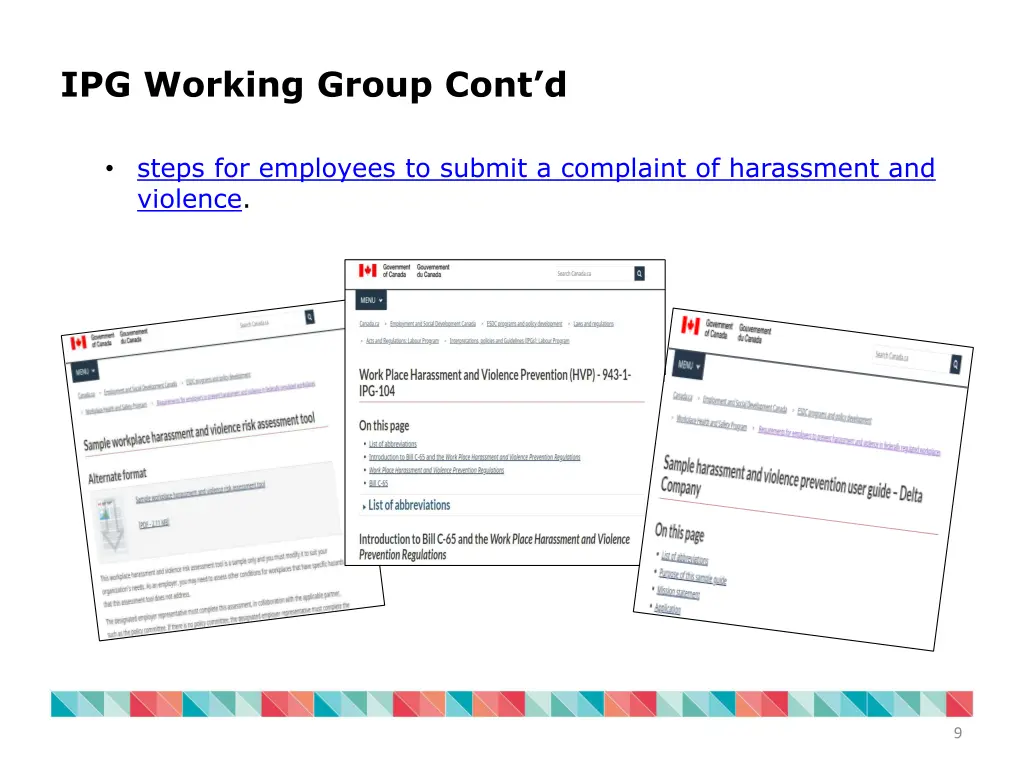 ipg working group cont d 1