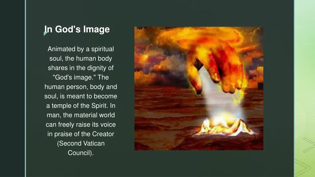 in god s image