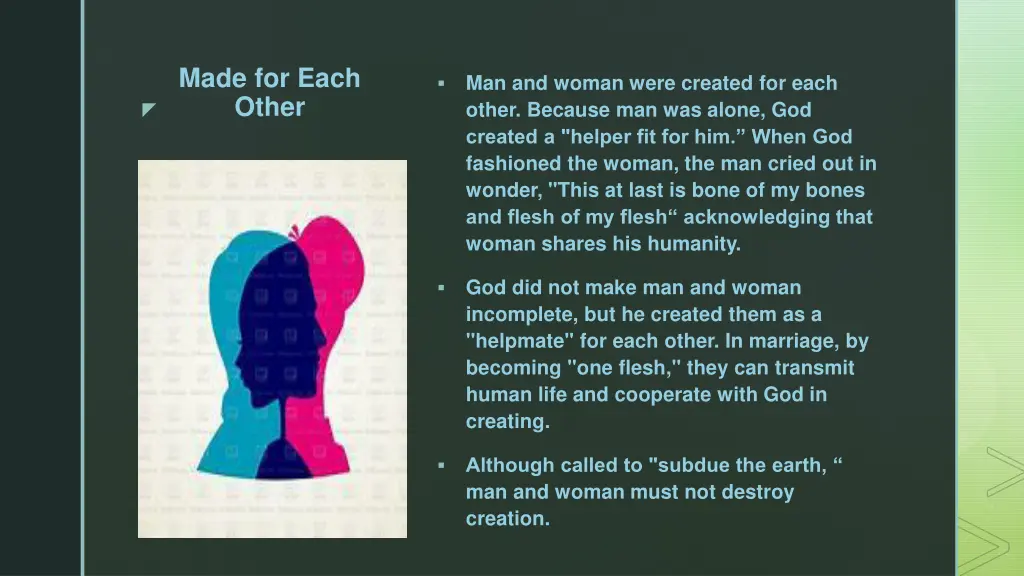made for each other