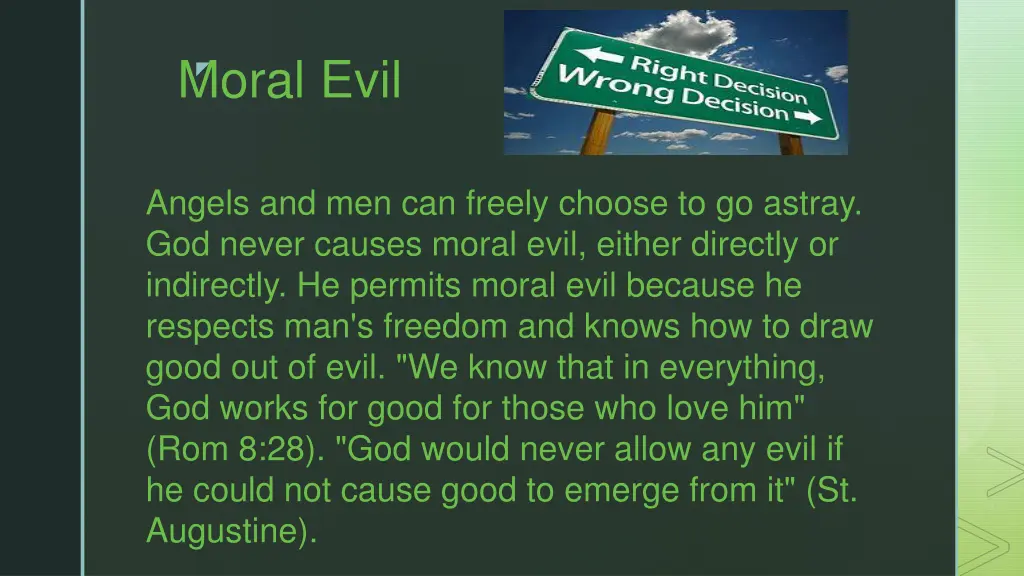 moral evil