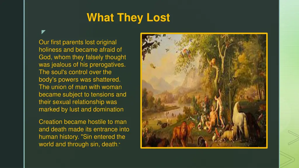 what they lost