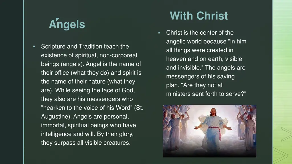 with christ