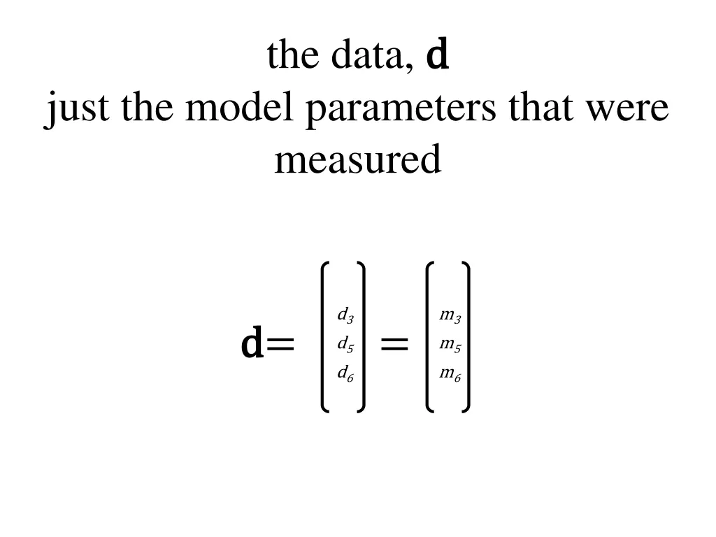the data d d
