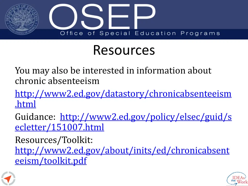 resources
