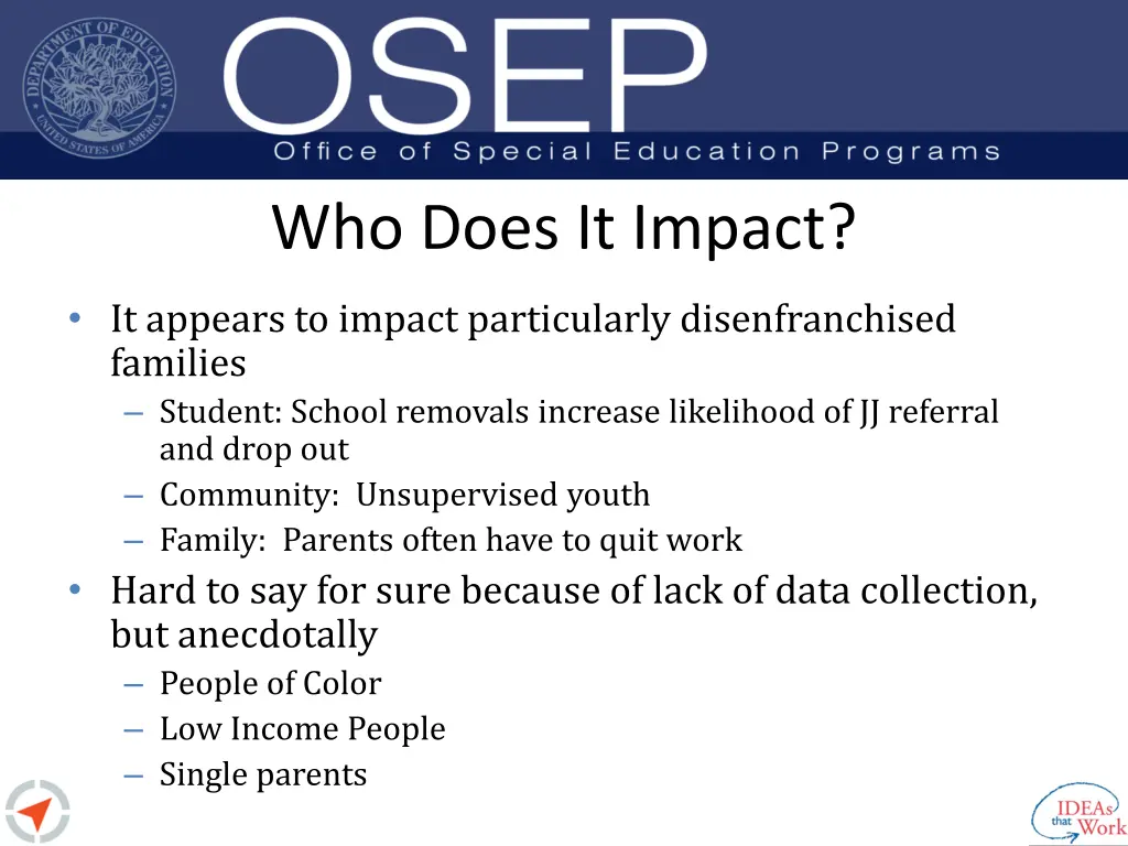 who does it impact
